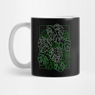 Monstera Leaves Mug